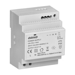 Zdroj DIN OR-PSU-1645 12VDC 7A 84W